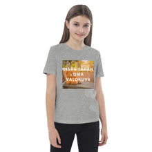 Lataa kuva Galleria-katseluun, Lasten t-paita omalla kuvalla, harmaa freeshipping - Paitaprint